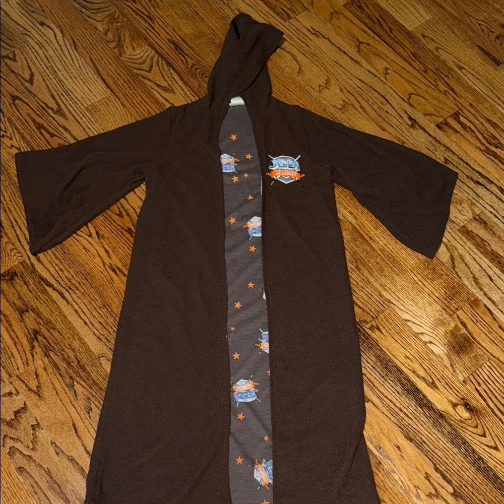 Disney Parks Jedi Training academy brown robe size medium